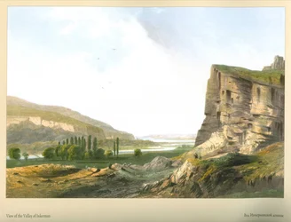 Carlo Bossoli. Blick auf das Inkerman-Tal